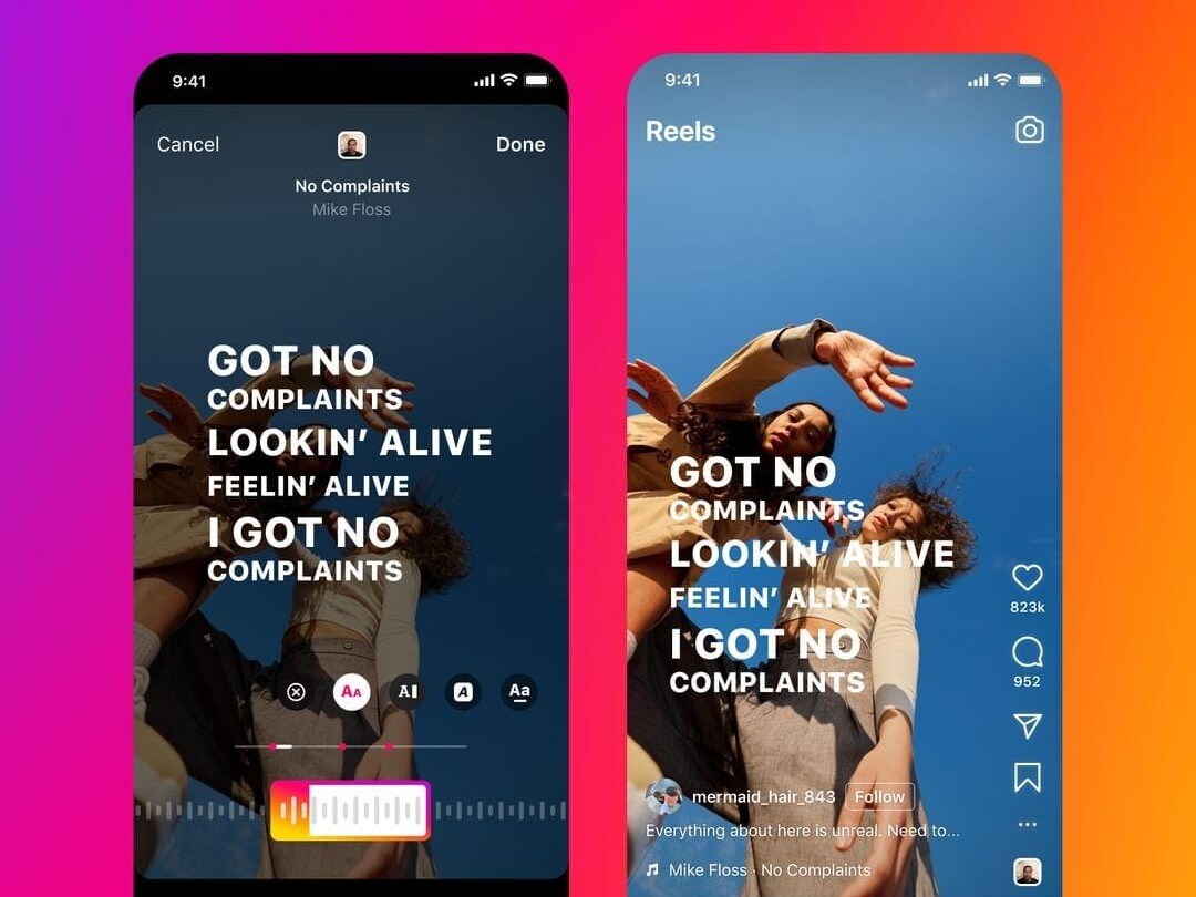 Instagram's New Feature Allows Users To Add Song Lyrics To Instagram Reels; Here's How To Use