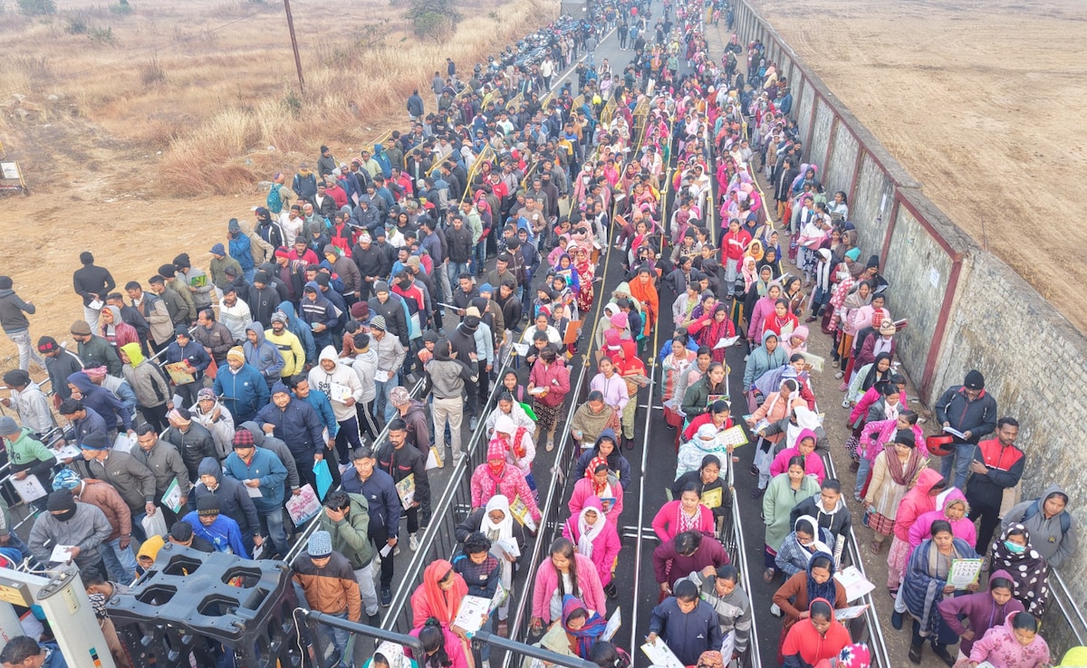 Video: Thousands Of Aspirants Sit For Government Exam On Airstrip In Odisha