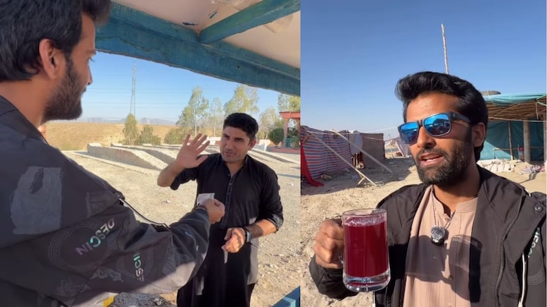 1 जूस के गिलास ने दो देशों के दिलों को जोड़ दिया, वीडियो देख लोग बोले- वाह...मेहमाननवाजी हो तो ऐसी