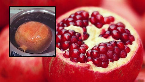Pomegranate : डाळिंब कसं खायला हवं? 99 टक्के लोकांना माहीत नाही; डॉक्टरांनी सांगितली योग्य पद्धत Pomegranate : डाळिंब कसं खायला हवं? 99 टक्के लोकांना माहीत नाही; डॉक्टरांनी सांगितली योग्य पद्धत