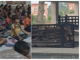 श्मशान में जलती चिताओं के पास पढ़ रहे बच्चे, बिहार का ये स्कूल गजब है