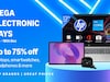 Amazon Mega Electronics Days Sale: 75% डिस्काउंट पर खरीदें लैपटॉप, वॉच