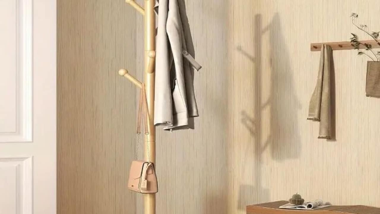 One Rack Rule: Stop Home Clutter with a Simple Coat Rack Trick One Rack Rule: Stop Home Clutter with a Simple Coat Rack Trick