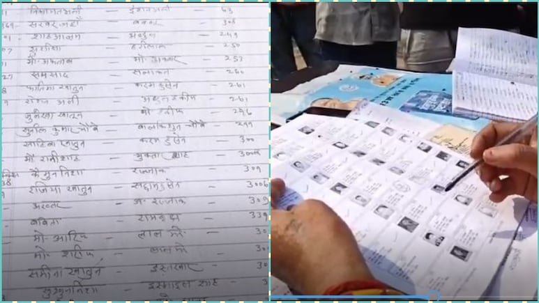 लिस्ट चस्पा, लाउडस्पीकर से दुग्गी मुनादी... SIR सत्यापन में सख्ती, फर्जी वोटर बचेंगे नहीं और असली छूटेंगे नहीं