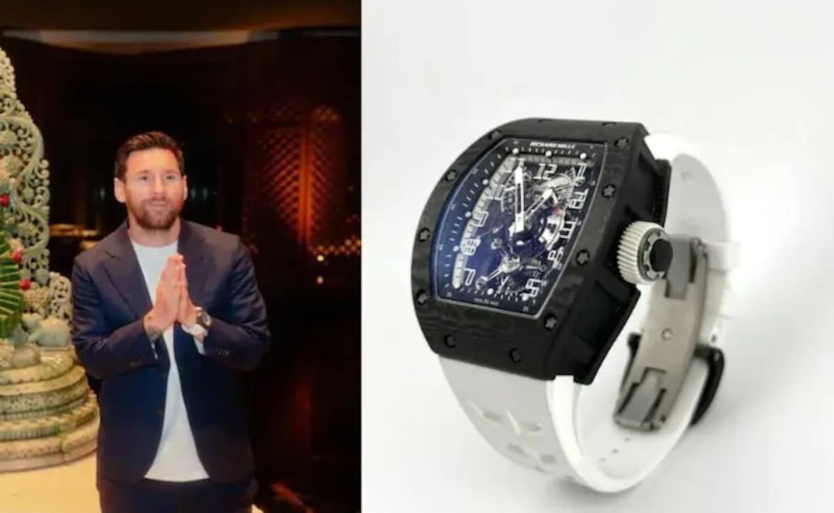 Why The Richard Mille Luxury Watch That Messi Was Gifted In India Costs Rs 11 Crore