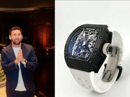 Why The Richard Mille Luxury Watch That Messi Was Gifted In India Costs Rs 11 Crore