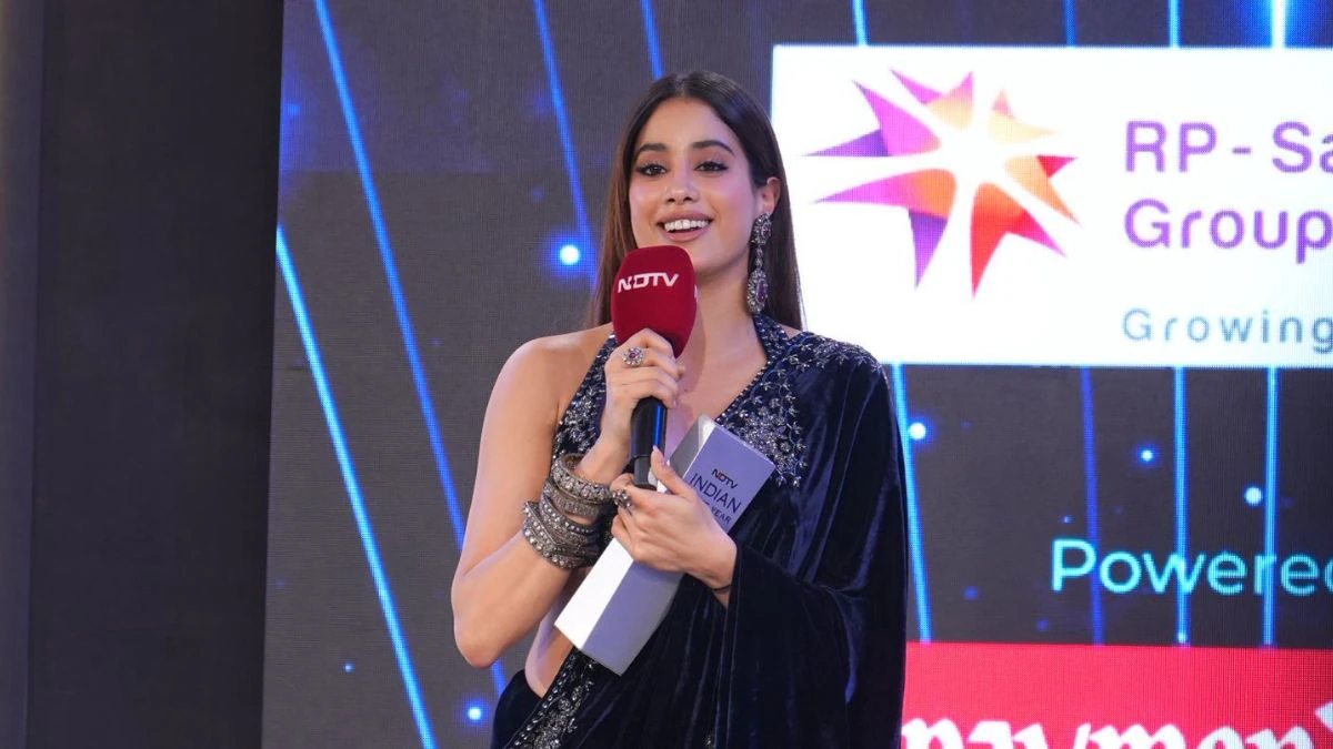 "Truly Honoured": Janhvi Kapoor On Winning Female Actor Of The Year At NDTV Indian Of The Year 2025