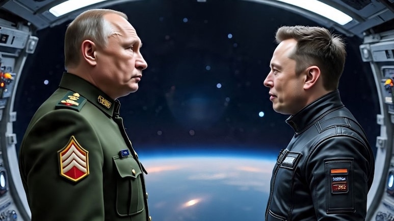पुतिन के रूसी हथियार जोन इफेक्ट से दुनिया डरी, एलन मस्क निशाना, अंतरिक्ष में होगी लड़ाई