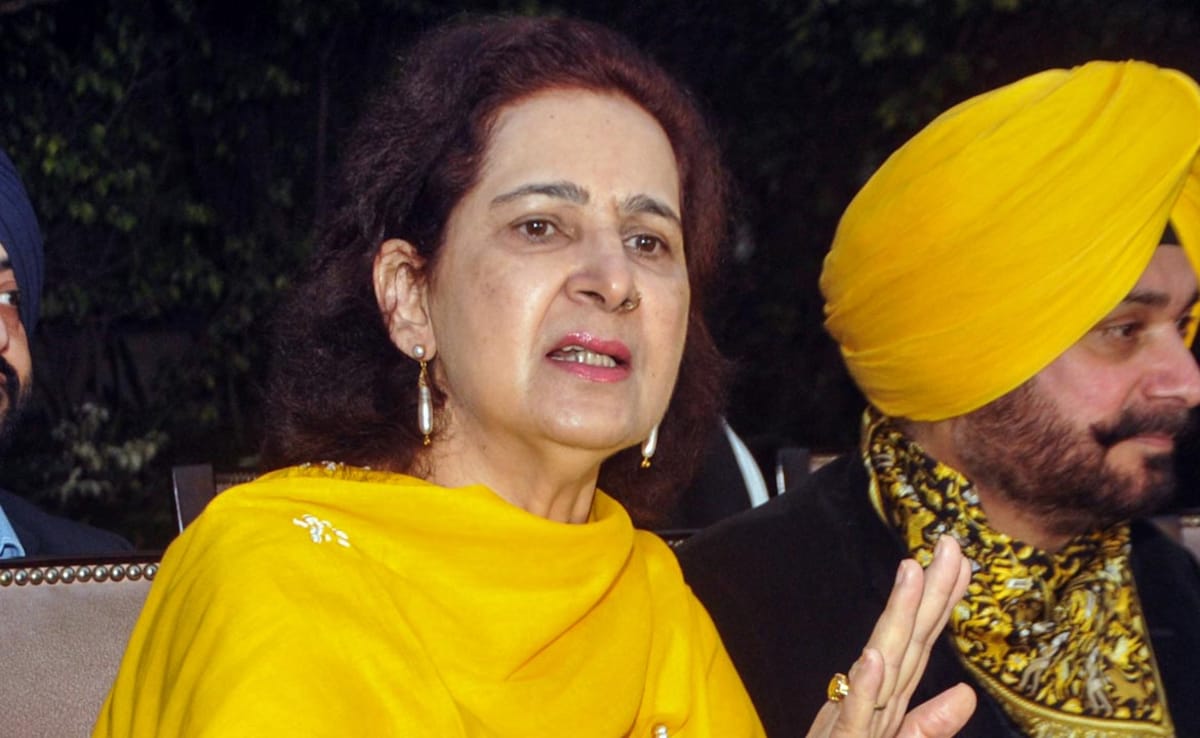 'I Have Quit Congress': Navjot Kaur Slams Congress's Punjab Chief