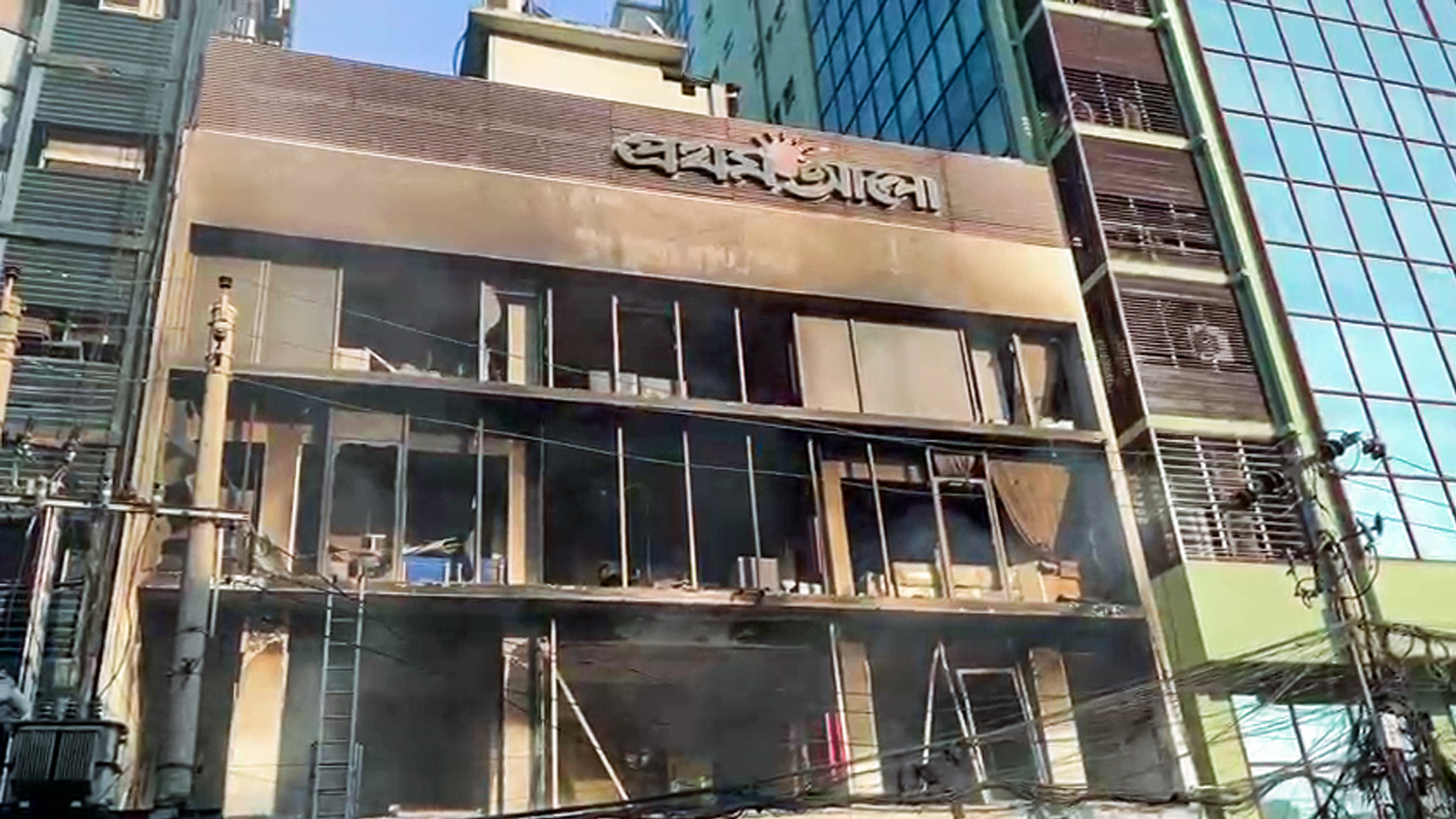 NDTV Ground Report: Charred Prothom Alo Office Stands as Testimony to Rising Hate in Dhaka