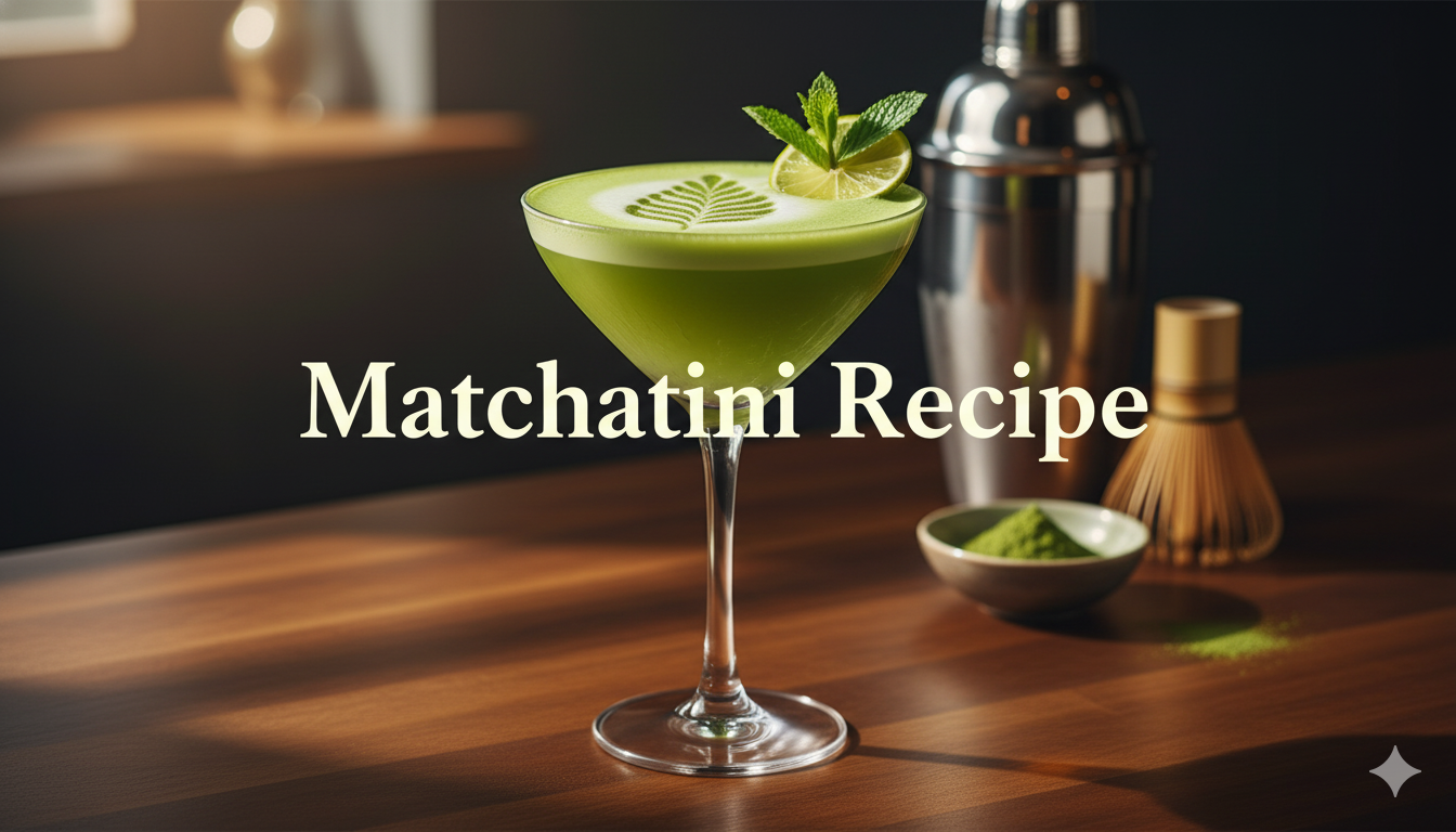 Matchatini Recipe: How To Make The Viral Matcha Cocktail Properly