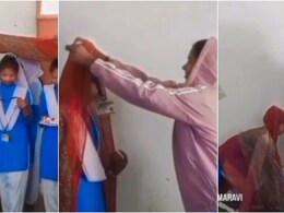 क्लास में शादी! ID कार्ड बना वरमाला... पीएम श्री स्कूल में बजा- बहारों फूल बरसाओ मेरा महबूब आया है&nbsp;