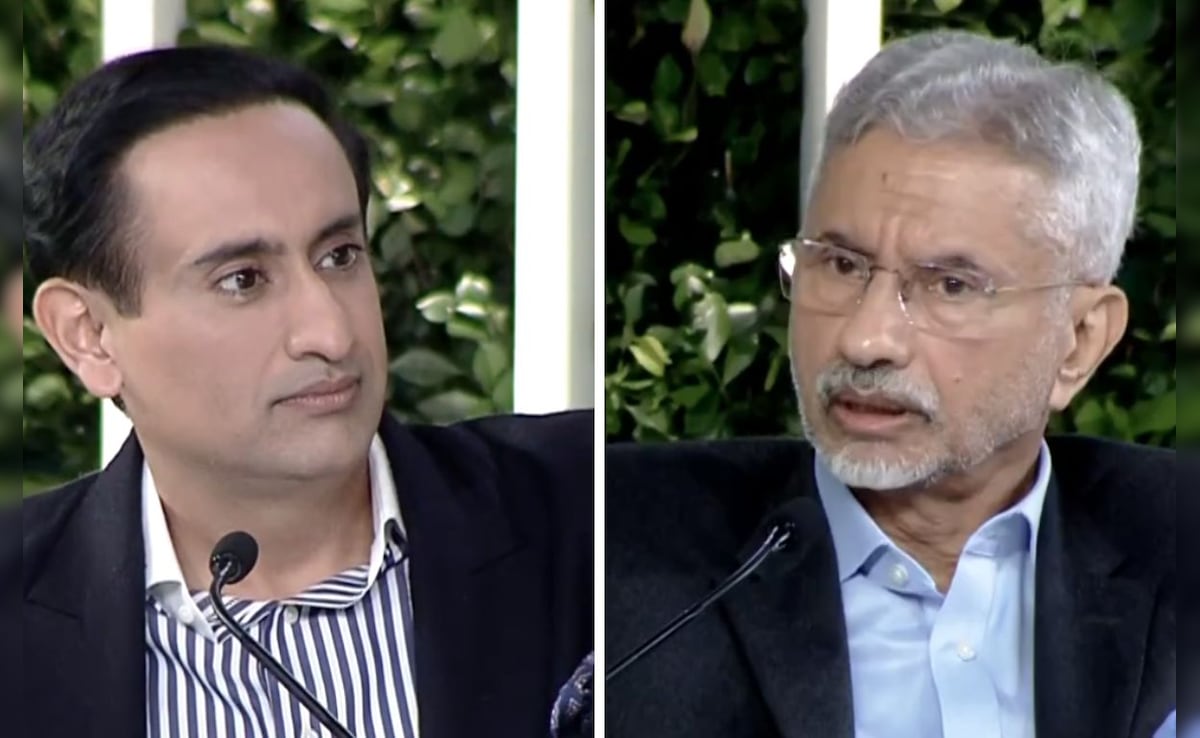 Border Peace Key To India's Ties With China: S Jaishankar To NDTV