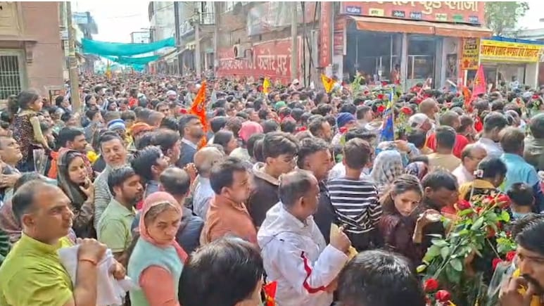 बाबा खाटूश्याम के भक्तों का उमड़ा जनसैलाब, वीकेंड पर रींगस से खाटू तक जाम ही जाम