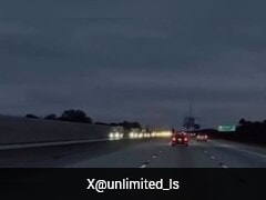 Video: Plane Hits Car On Busy US Highway, Driver Escapes With Minor Injuries