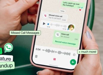WhatsApp च्या नव्या अपडेटमध्ये मिस्ड कॉल व्हॉइस मेसेज आणि इमेज अ‍ॅनिमेशन