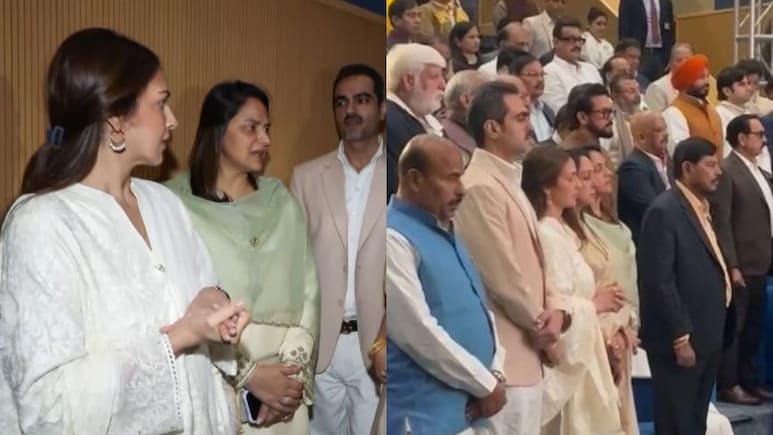 Dharmendra Prayer Meet: Exes Esha Deol And Bharat Takhtani Join Hema Malini To Pay Respects To Film Icon