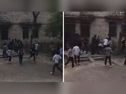 महाराजा महाविद्यालय में फ्रेशर पार्टी के दौरान चले लाठी-डंडे और सरिए, कई छात्रों को आई गंभीर चोटें