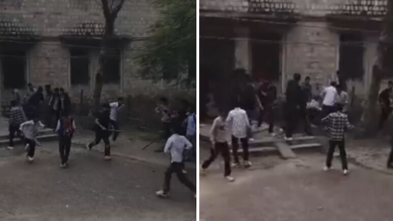 महाराजा महाविद्यालय में फ्रेशर पार्टी के दौरान चले लाठी-डंडे और सरिए, कई छात्रों को आई गंभीर चोटें