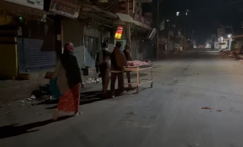 Bihar Family Forced to Drag Mother