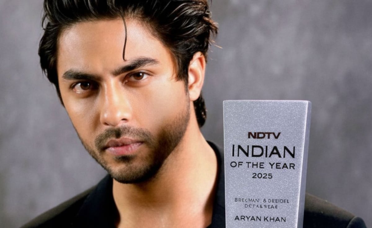 Aryan Khan Shows Off His Debutant Director Trophy In First Post After NDTV Indian Of The Year Win