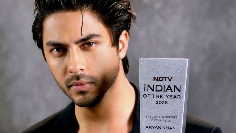 Aryan Khan Shows Off His Debutant Director Trophy In First Post After NDTV Indian Of The Year Win