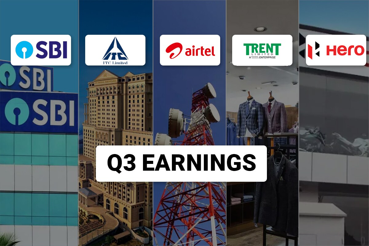 Q3 Results Updates: SBI, Airtel, Trent, Hero MotoCorp, ITC, Britannia Mark Rise In Profit