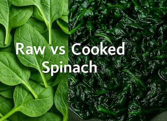 Raw vs Cooked Spinach: Which Is Healthier For Iron Intake