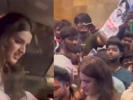 प्रभास की हीरोइन निधि अग्रवाल भीड़ में घिरीं! कार रोककर फैंस का हंगामा, इवेंट का वीडियो वायरल