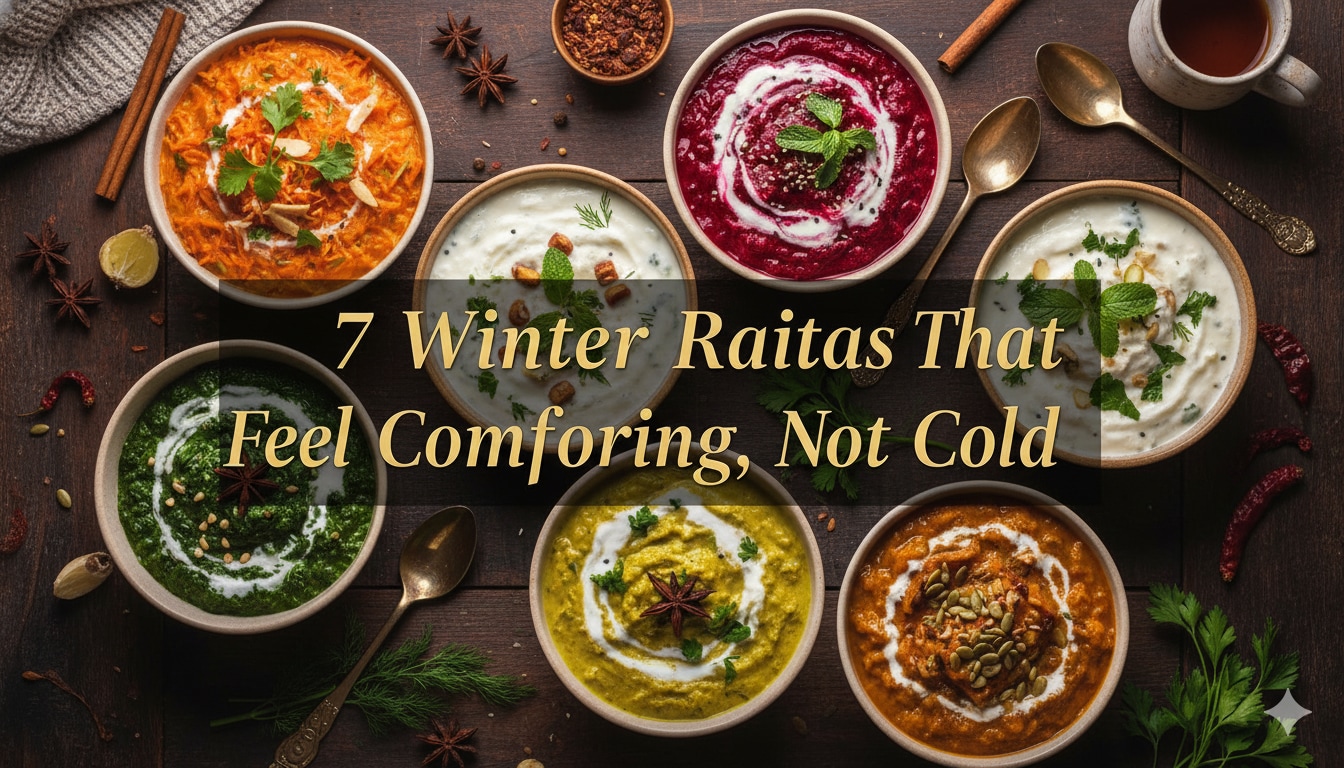 7 Winter Raitas That Feel Comforting, Not Cold
