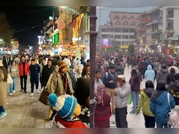 क्रिसमस-नए साल के जश्न के लिए तैयार मनाली, माल रोड पर प्रशासन ने पर्यटकों के लिए किए खास इंतजाम