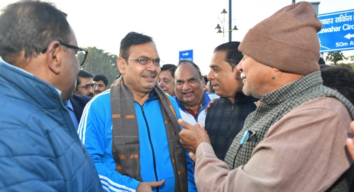 राजस्थान के मुख्यमंत्री भजनलाल शर्मा. राजस्थान के मुख्यमंत्री भजनलाल शर्मा.