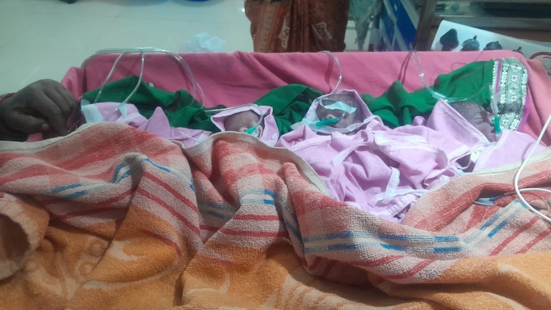 Chhindwara News: छिंदवाड़ा में महिला ने एक साथ 4 बच्चों को दिया जन्म,  चमत्कारिक रूप से सभी नवजात हैं सुरक्षित