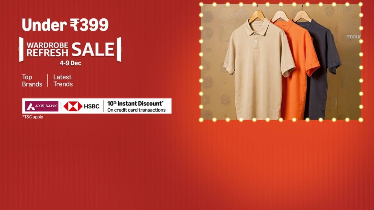 Upgrade your wardrobe with stylish polo T-shirts under ₹399!