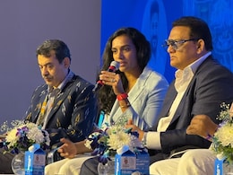 PV Sindhu Hails State's Sports Vision At Telangana Rising Global Summit 2025
