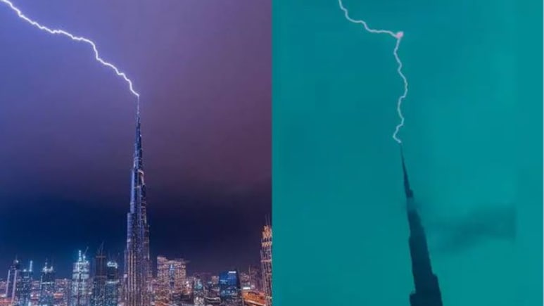 बुर्ज खलीफा पर गिरी बिजली, फिर भी कुछ नहीं हुआ; जानें कैसे काम करती है ये खास टेक्नोलॉजी