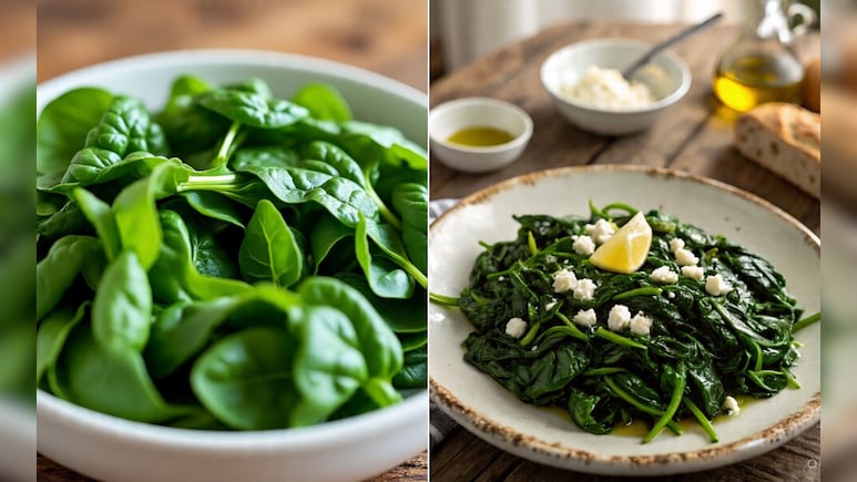 कच्चा पालक या पका पालक आयरन की कमी को दूर करने के लिए कौन सा अधिक फायदेमंद?