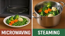 Microwaving vs Steaming Vegetables: Which Retains More Nutrients