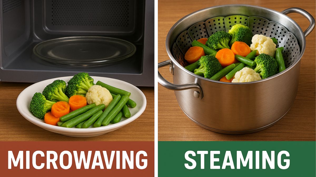 Microwaving vs Steaming Vegetables: Which Keeps More Nutrients