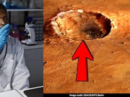 मंगल ग्रह पर ये क्या हुआ? वैज्ञानिकों ने भी पकड़ा अपना सिर, आखिर कैसे आया तितली जैसा गड्ढा