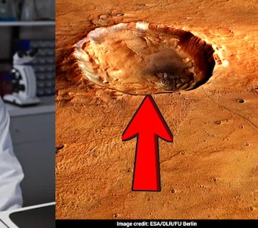 मंगल ग्रह पर ये क्या हुआ? वैज्ञानिकों ने भी पकड़ा अपना सिर, आखिर कैसे आया तितली जैसा गड्ढा