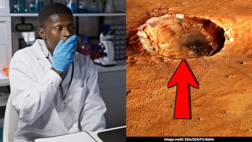 मंगल ग्रह पर ये क्या हुआ? वैज्ञानिकों ने भी पकड़ा अपना सिर, आखिर कैसे आया तितली जैसा गड्ढा