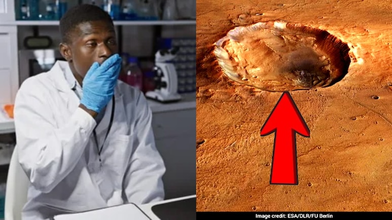 मंगल ग्रह पर ये क्या हुआ? वैज्ञानिकों ने भी पकड़ा अपना सिर, आखिर कैसे आया तितली जैसा गड्ढा