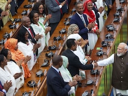 "Thank You For Your Trust": PM Modi Receives Standing Ovation In Ethiopia