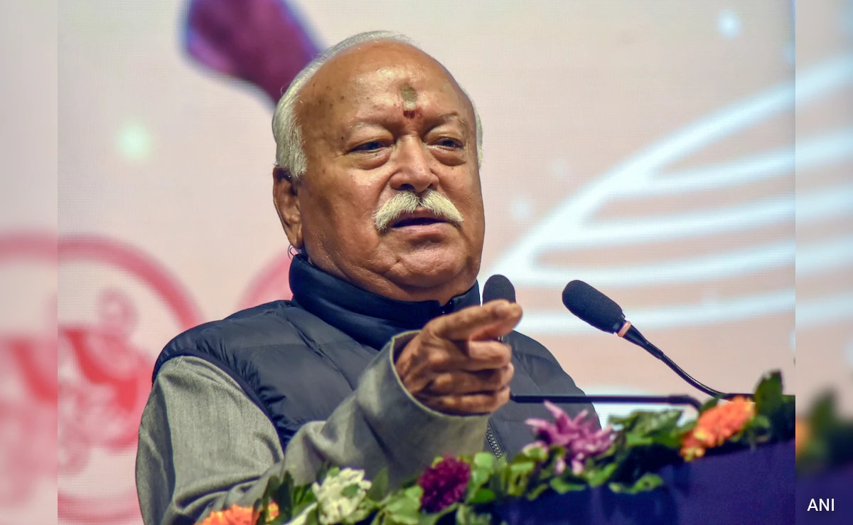 "Peace Will Prevail In Manipur, But It Will Take Time": Mohan Bhagwat