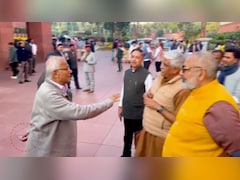 Trinamool MP's Parliament Smoking Video Viral, BJP Alleges He Was Vaping