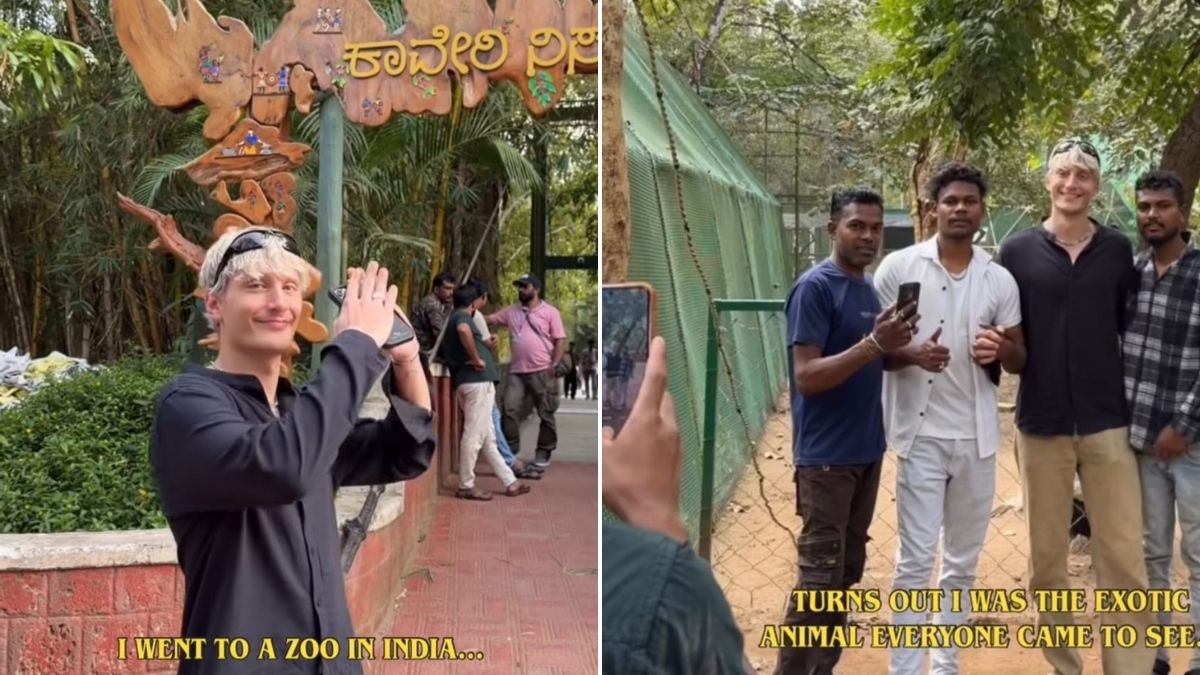 Italian Tourist Visits Indian Zoo, Jokes He Was The "Exotic Animal" Locals Came To See