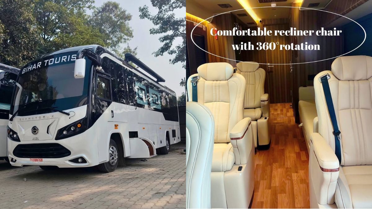 Bihar Tourism Rolls Out First-Ever Luxury Caravan Buses: Price, Details And More