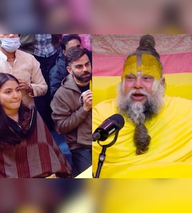 "Vinamra Rahiye": Virat Kohli, Anushka Sharma Told As Couple Visits Premanand Maharaj Upon Return To India