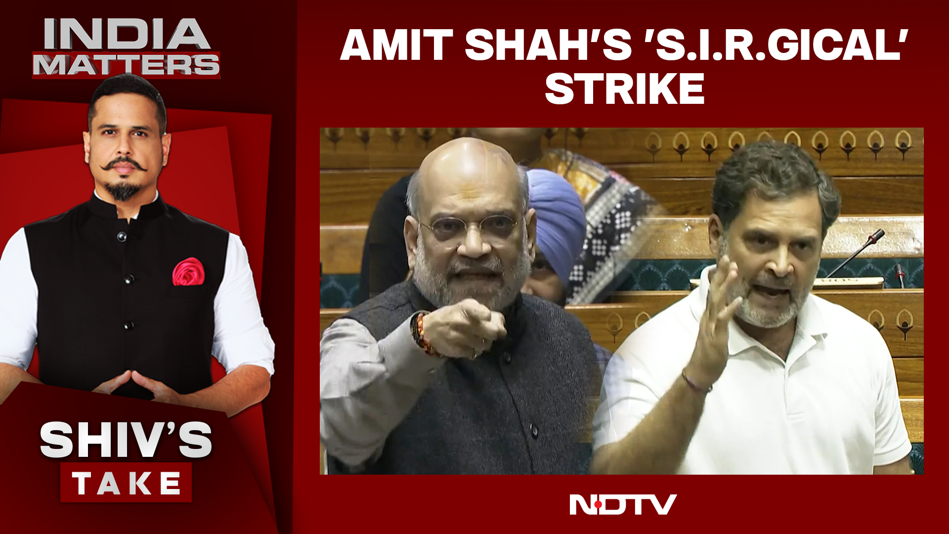 SIR Debate In Parliament | Amit Shah's 'S.I.R.gical' Strike In Lok Sabha